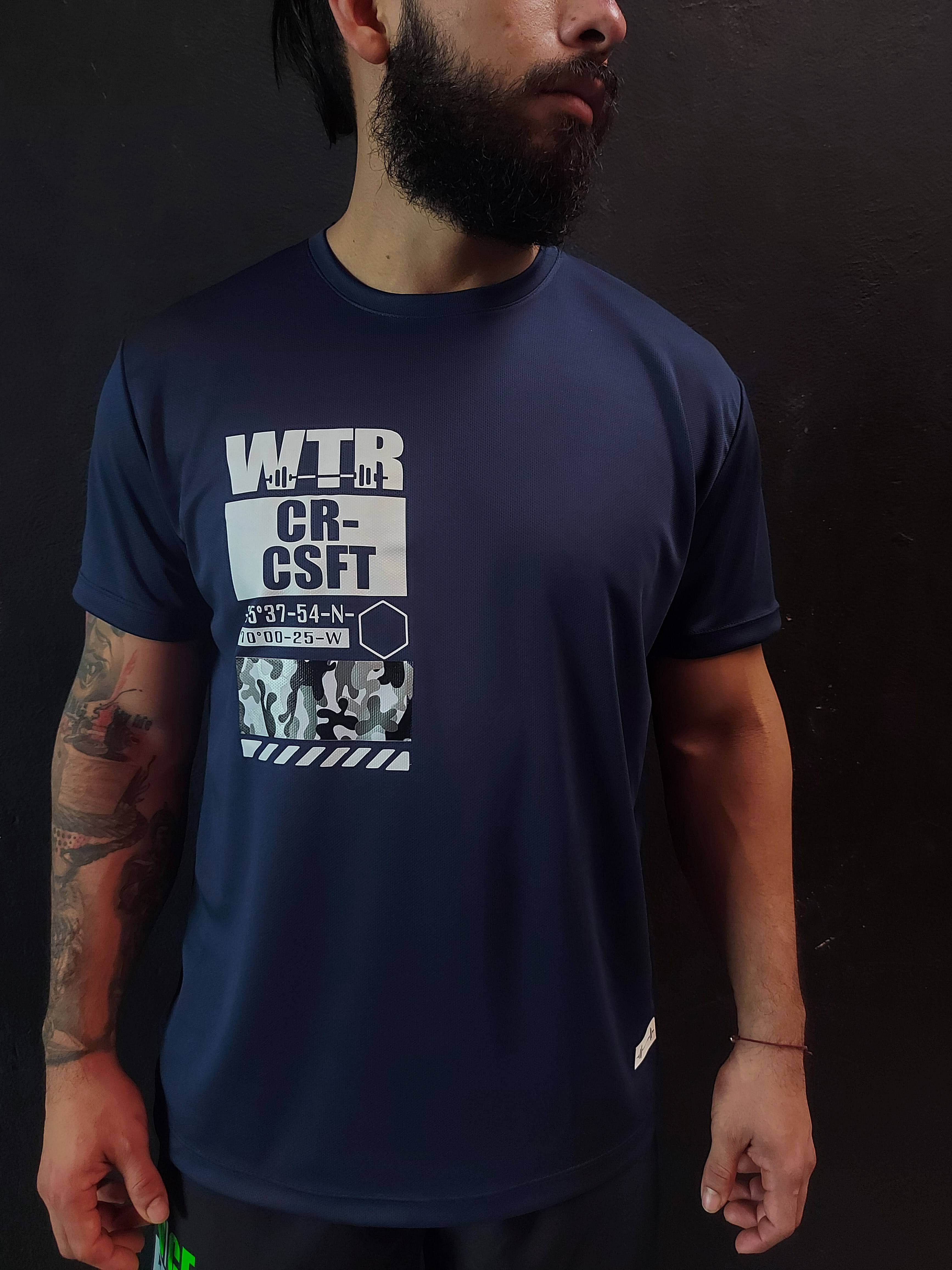 Camiseta CrossFit WTR Camo