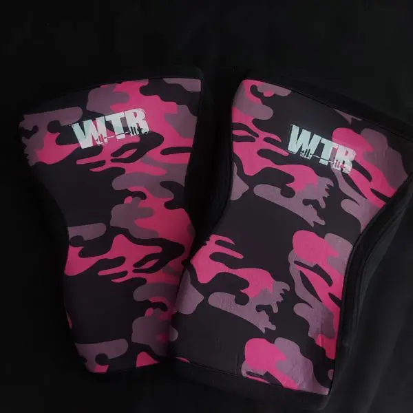 Rodilleras Neopreno 7mm WTR- CAMO FUCSIA - Imagen 4