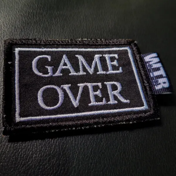 Parche táctico WTR- Game Over - Imagen 2