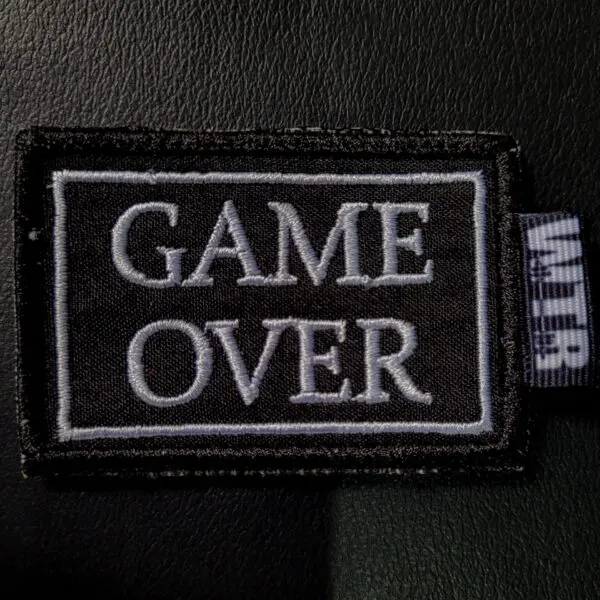 Parche táctico WTR- Game Over