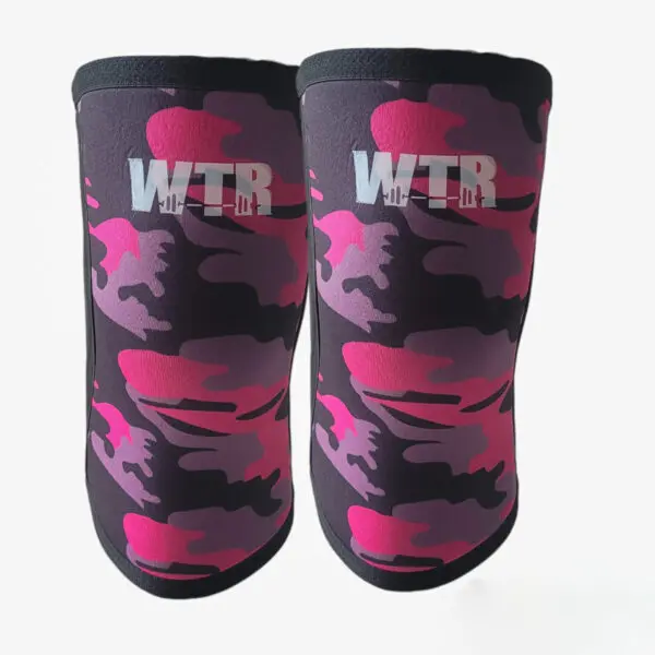 Rodilleras Neopreno 7mm WTR- CAMO FUCSIA