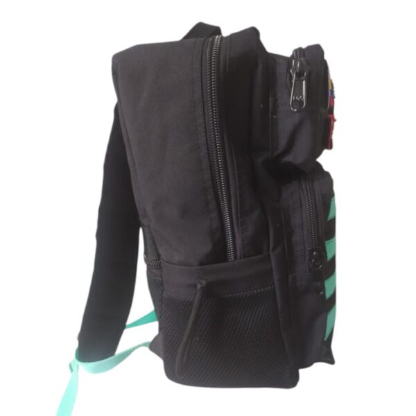 Morral Táctico WTR 3.0 - NEGRO/VERDE AQUA - Imagen 4