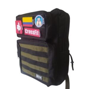 Morral Táctico WTR 3.0 - NEGRO/VERDE MILITAR